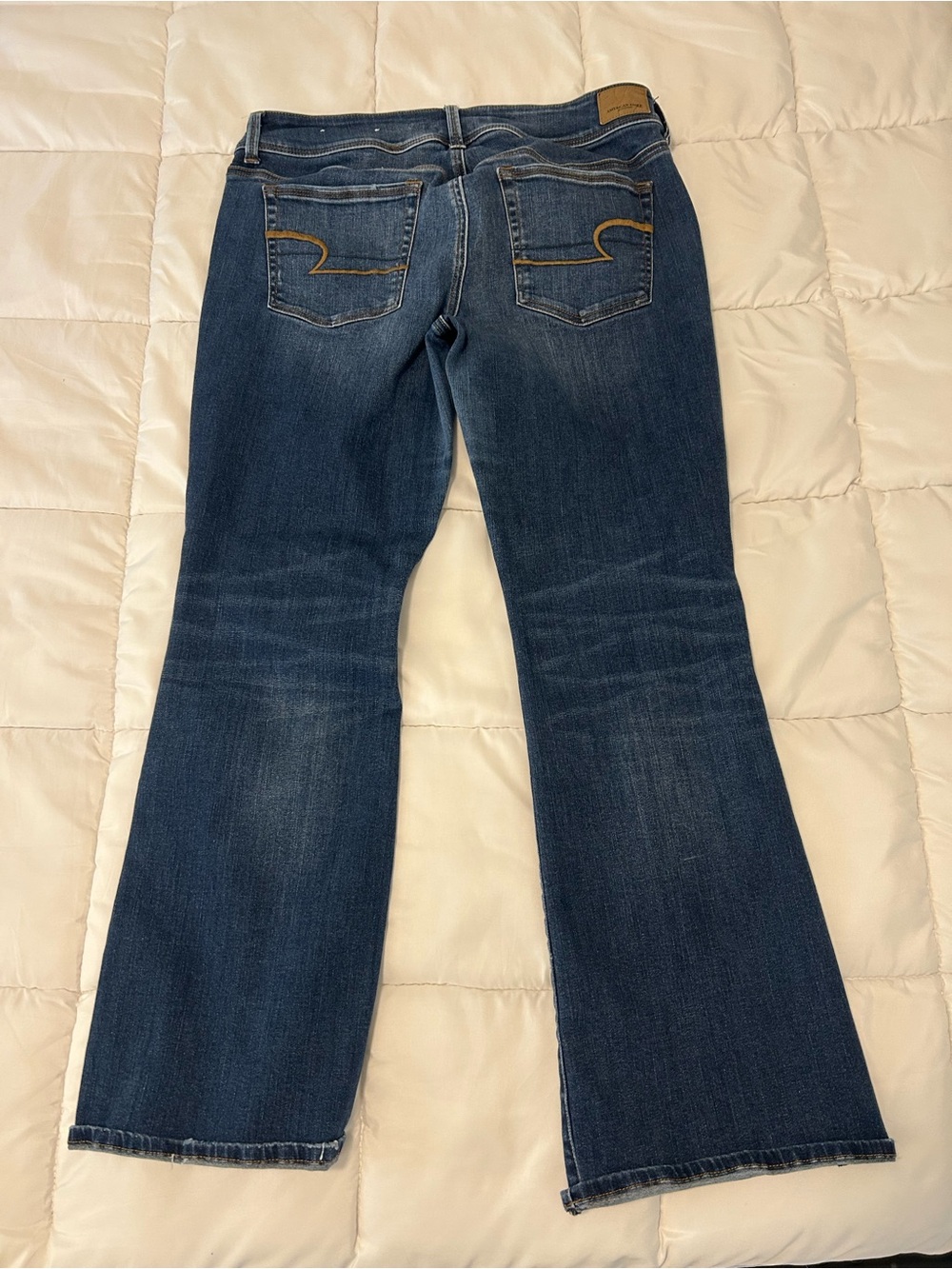 American Eagle Outfitters Dark Blue Bootcut Jeans size 14S